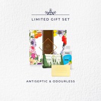 【 Joyful June Limited Gift Set 】- 2pcs Of Cypress Tree 250g + Orkid+ Footcare Powder 100g ( Antiperspirant & Deodorant )